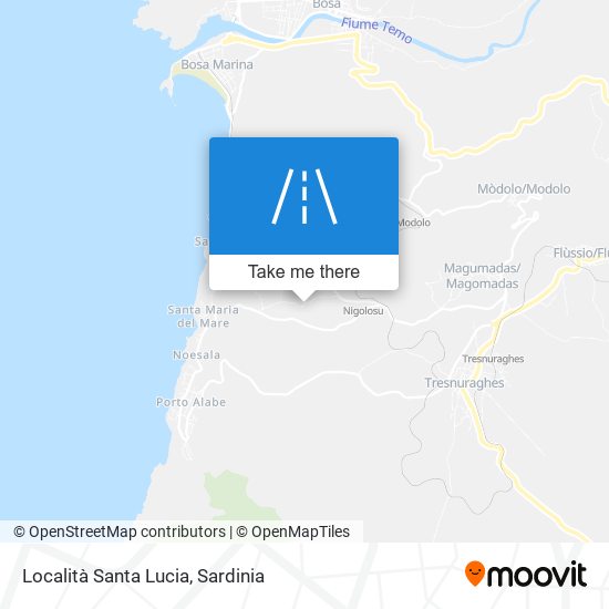 Località Santa Lucia map