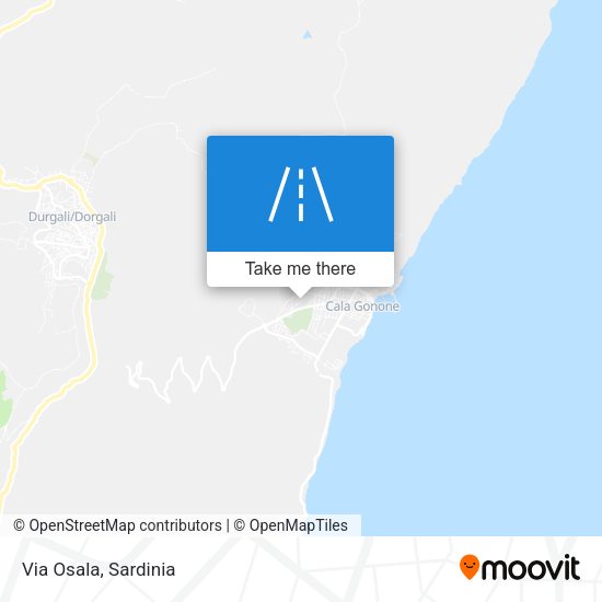 Via Osala map