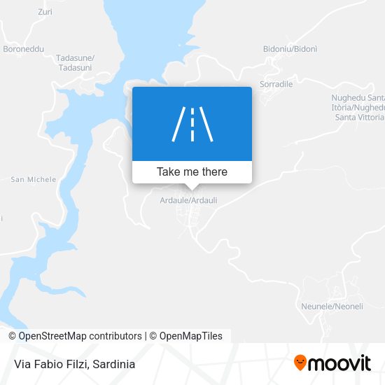 Via Fabio Filzi map