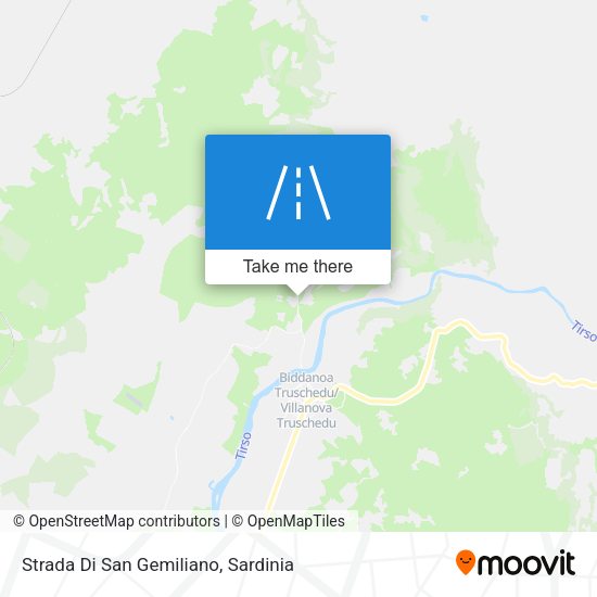 Strada Di San Gemiliano map