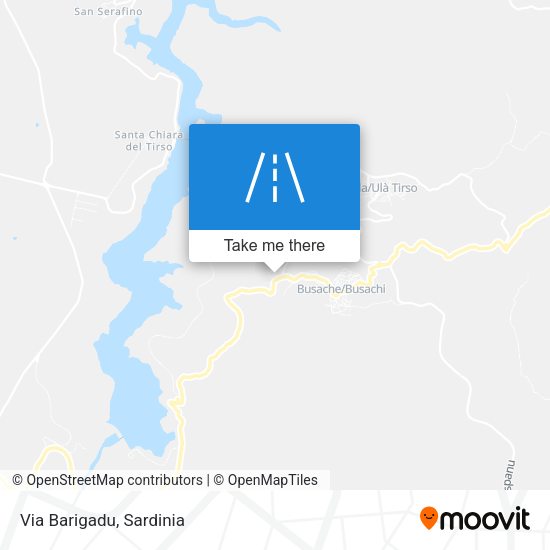 Via Barigadu map