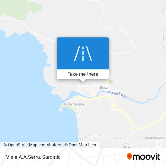 Viale A.A.Serra map