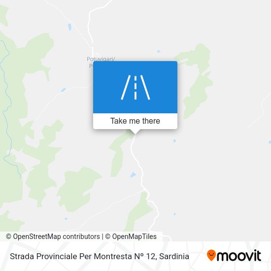 Strada Provinciale Per Montresta Nº 12 map