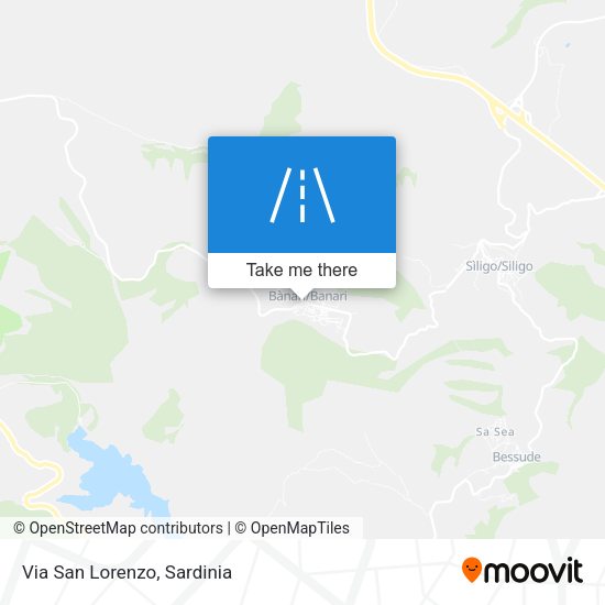 Via San Lorenzo map