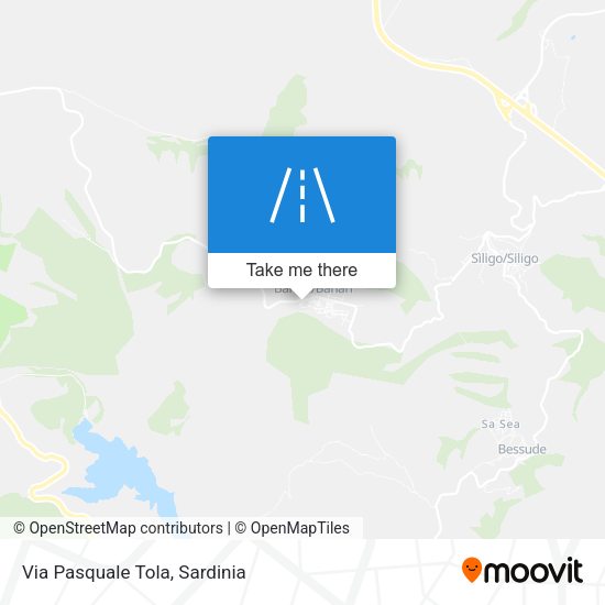 Via Pasquale Tola map