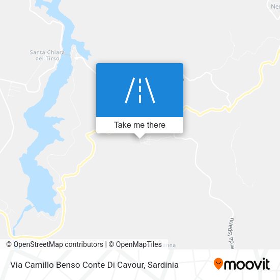 Via Camillo Benso Conte Di Cavour map