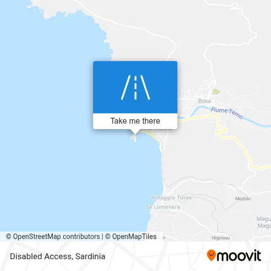 Disabled Access map