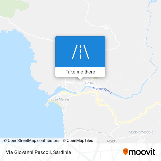 Via Giovanni Pascoli map