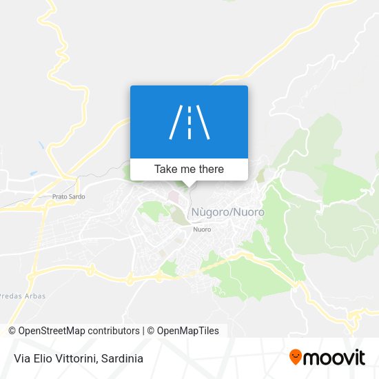 Via Elio Vittorini map