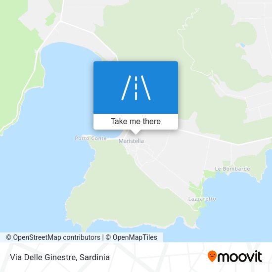 Via Delle Ginestre map