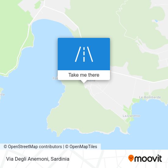 Via Degli Anemoni map