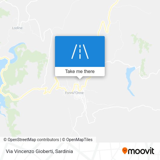 Via Vincenzo Gioberti map
