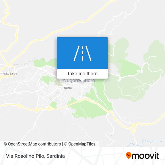 Via Rosolino Pilo map