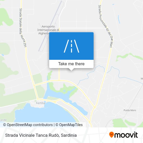 Strada Vicinale Tanca Rudò map