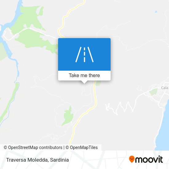 Traversa Moledda map