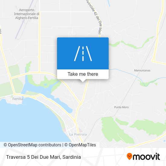 Traversa 5 Dei Due Mari map