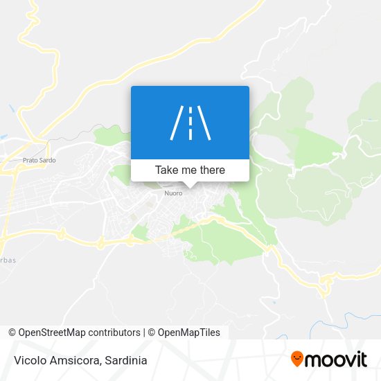 Vicolo Amsicora map