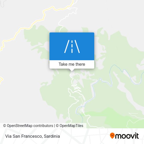 Via San Francesco map