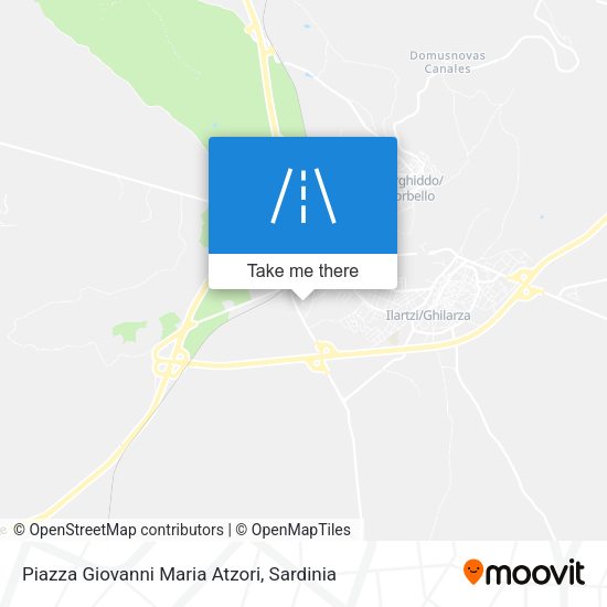 Piazza Giovanni Maria Atzori map
