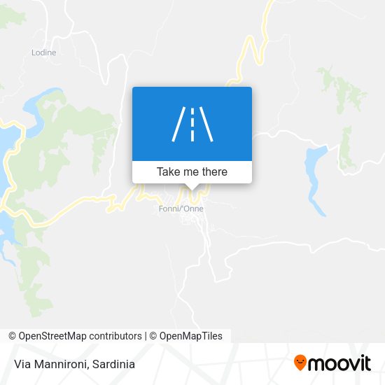 Via Mannironi map