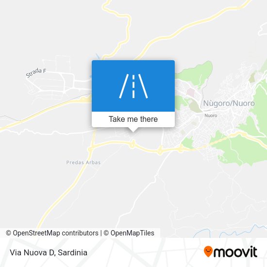 Via Nuova D map