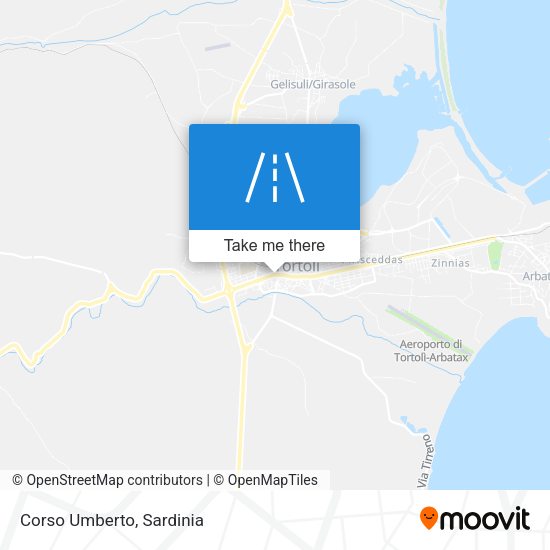 Corso Umberto map