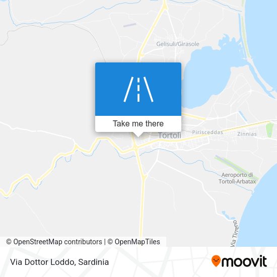 Via Dottor Loddo map