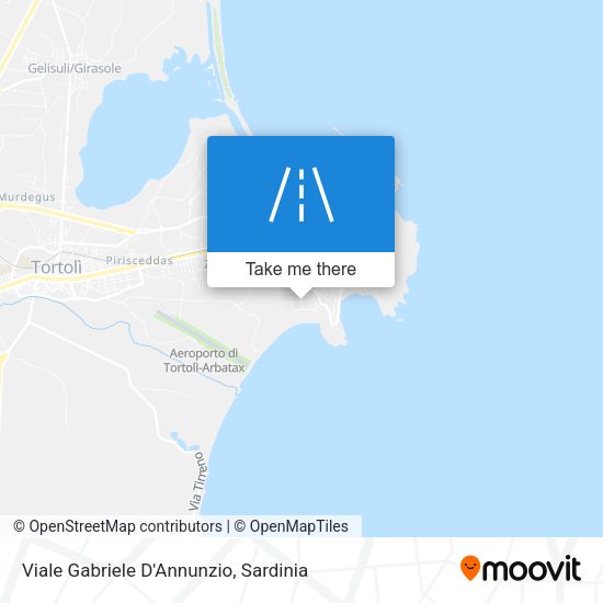 Viale Gabriele D'Annunzio map