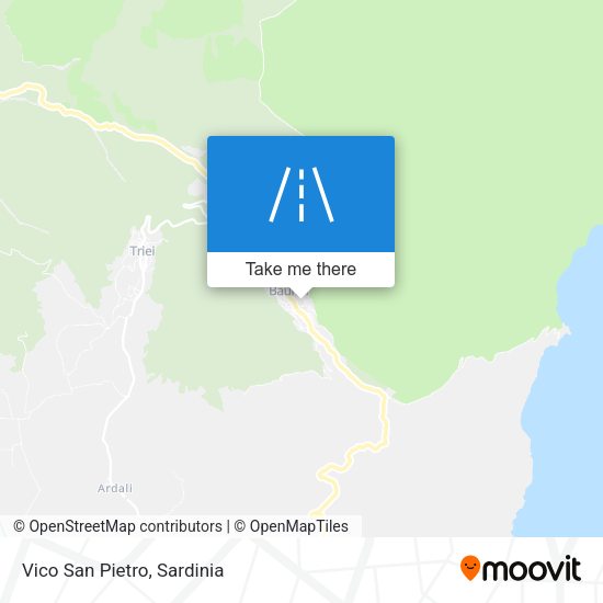 Vico San Pietro map