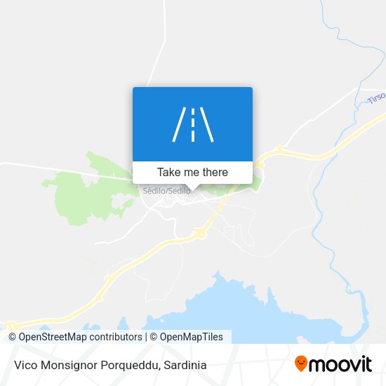 Vico Monsignor Porqueddu map
