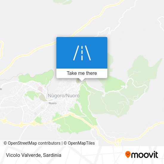 Vicolo Valverde map