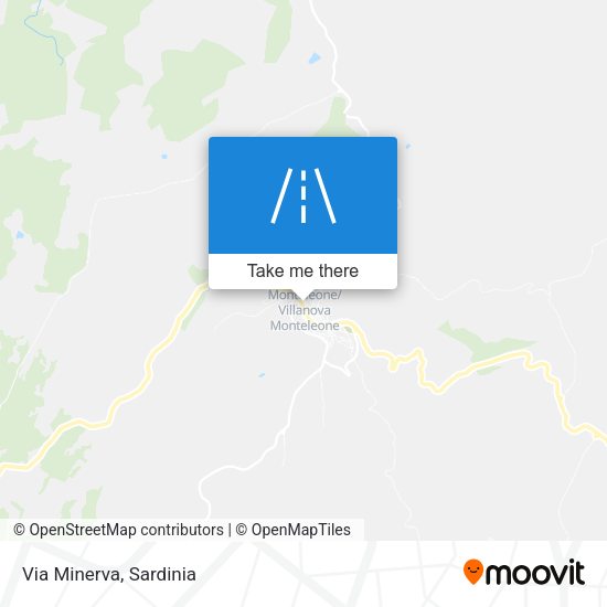 Via Minerva map