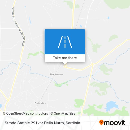 Strada Statale 291var Della Nurra map