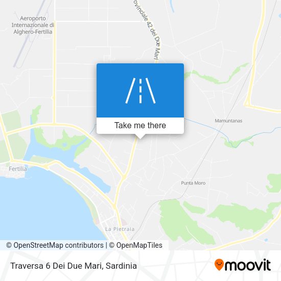 Traversa 6 Dei Due Mari map