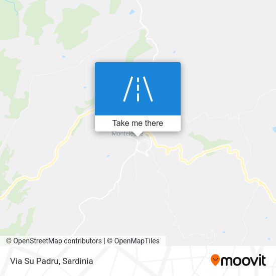 Via Su Padru map