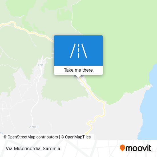 Via Misericordia map