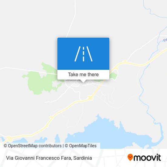 Via Giovanni Francesco Fara map