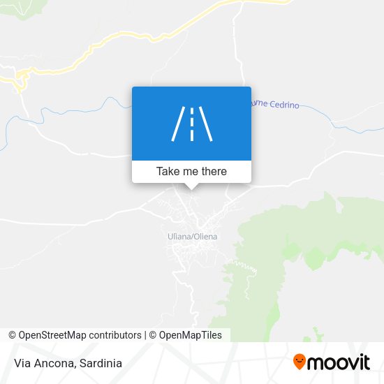 Via Ancona map