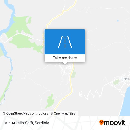 Via Aurelio Saffi map