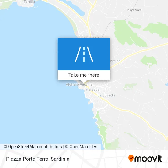 Piazza Porta Terra map