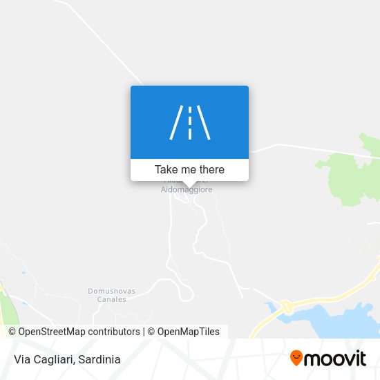 Via Cagliari map