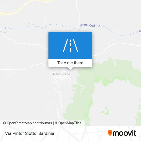 Via Pintor Siotto map