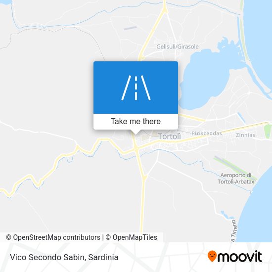 Vico Secondo Sabin map