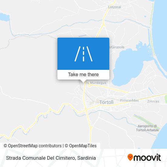 Strada Comunale Del Cimitero map