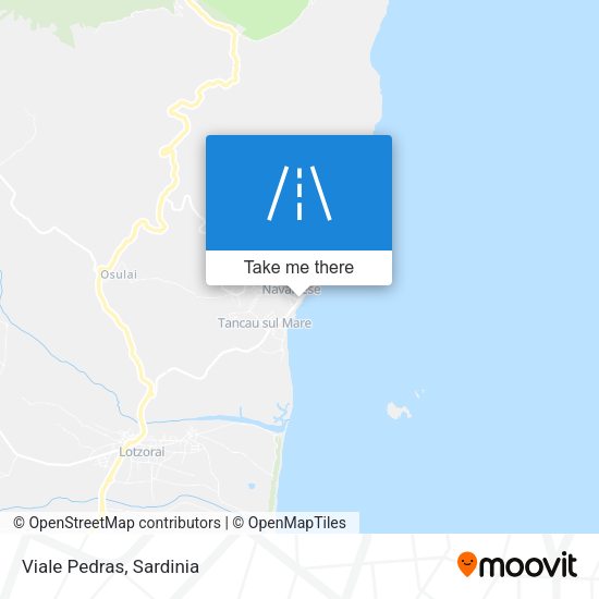 Viale Pedras map