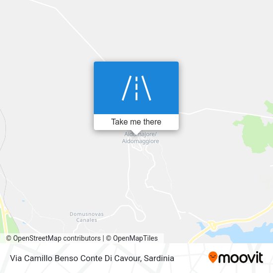 Via Camillo Benso Conte Di Cavour map