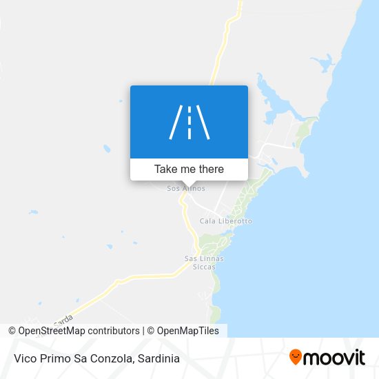 Vico Primo Sa Conzola map