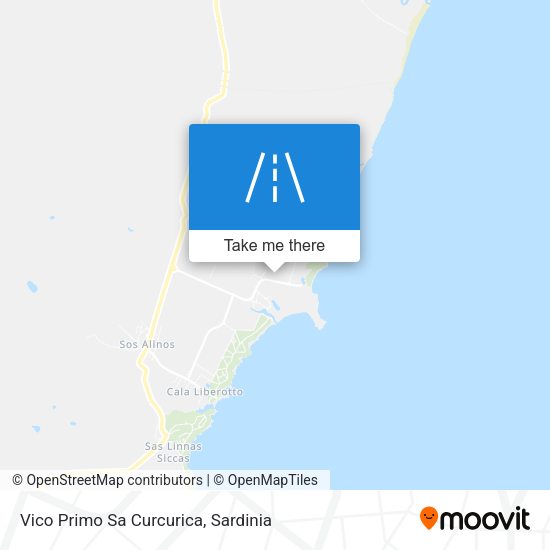 Vico Primo Sa Curcurica map