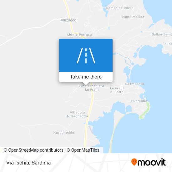Via Ischia map