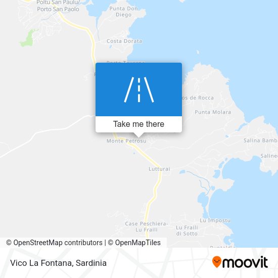 Vico La Fontana map